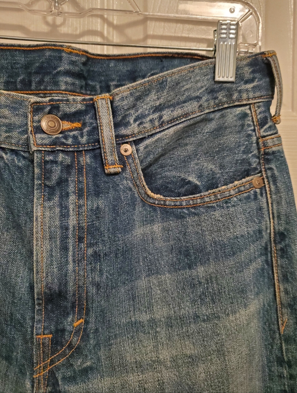 Vince Medium Wash High Rise Cropped Denim Jeans size 26